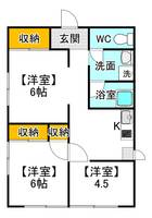 物件の間取り画像