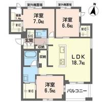 物件の間取り画像