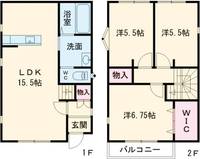 物件の間取り画像