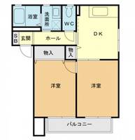 ローズハイム船橋宮本の間取り