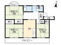 物件の間取り画像