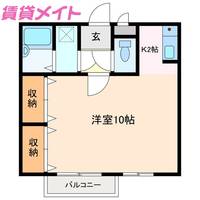 YOU愛パレスの間取り