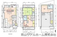 東京都渋谷区神宮前3(一戸建)の賃貸物件の間取り