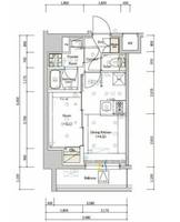 東京都江東区住吉1(マンション)の賃貸物件の間取り