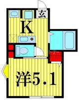 MELDIA梅島Xの間取り