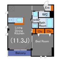 物件の間取り画像