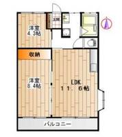 物件の間取り画像