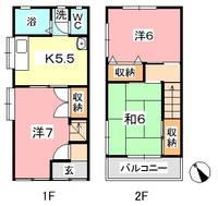 物件の間取り画像