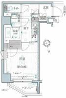 ミライズ早稲田レジデンスの間取り