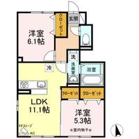 クラリスの間取り