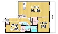 物件の間取り画像