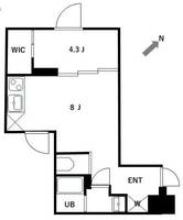 MUVA天王洲アイルの間取り