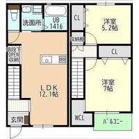 物件の間取り画像
