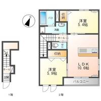 GrandeurSUMZIIB(グランドゥール サムズ ツー)の間取り