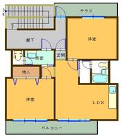 物件の間取り画像