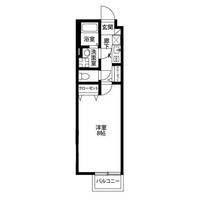 神奈川県相模原市南区上鶴間1(アパート)の賃貸物件の間取り
