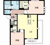 大阪府堺市西区浜寺石津町中2(マンション)の賃貸物件の間取り