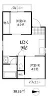 物件の間取り画像