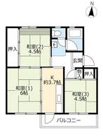 物件の間取り画像
