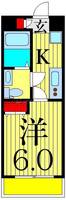AZESTお花茶屋IVの間取り