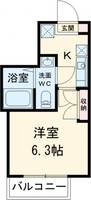 ヴィシェット大倉山の間取り