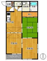 メゾンソレイユの間取り