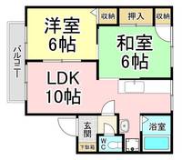 フローラ鷹の巣の間取り