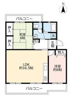 UR高槻・阿武山七番街の間取り