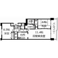 物件の間取り画像