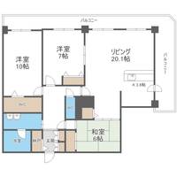 物件の間取り画像