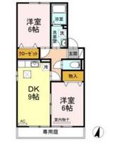 ECO-レジデンスモア Cの間取り