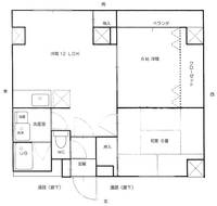 物件の間取り画像