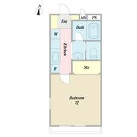 シャン・ド・フルール弐番館の間取り