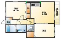 物件の間取り画像