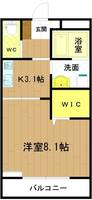 三重県伊勢市神田久志本町(アパート)の賃貸物件の間取り