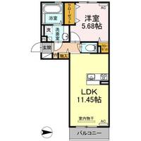 パティオ大津IIの間取り