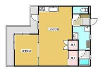 ベルヴュー鴨江の間取り
