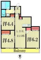 物件の間取り画像