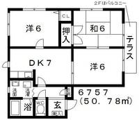 物件の間取り画像