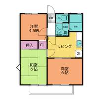 ニレシャンテB棟の間取り