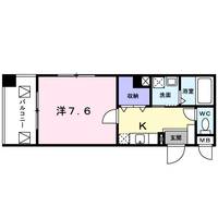 東京都中央区佃2(マンション)の賃貸物件の間取り
