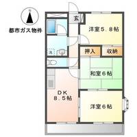 グランドールAの間取り