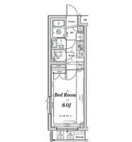 AXAS西新宿の間取り
