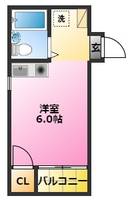 神奈川県川崎市中原区木月1(マンション)の賃貸物件の間取り