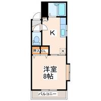 カージェ九品寺の間取り