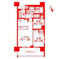 物件の間取り画像