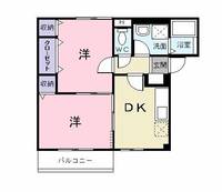 愛知県岡崎市宮地町字前畑(アパート)の賃貸物件の間取り