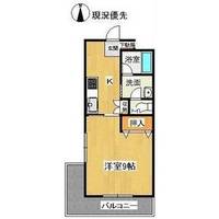 山形県山形市北山形1(アパート)の賃貸物件の間取り