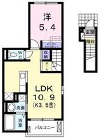 ジェルメIIの間取り