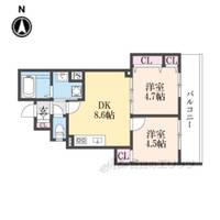 ラモーナ清瀧の間取り